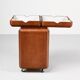 Teak Fliptop Bar Cart