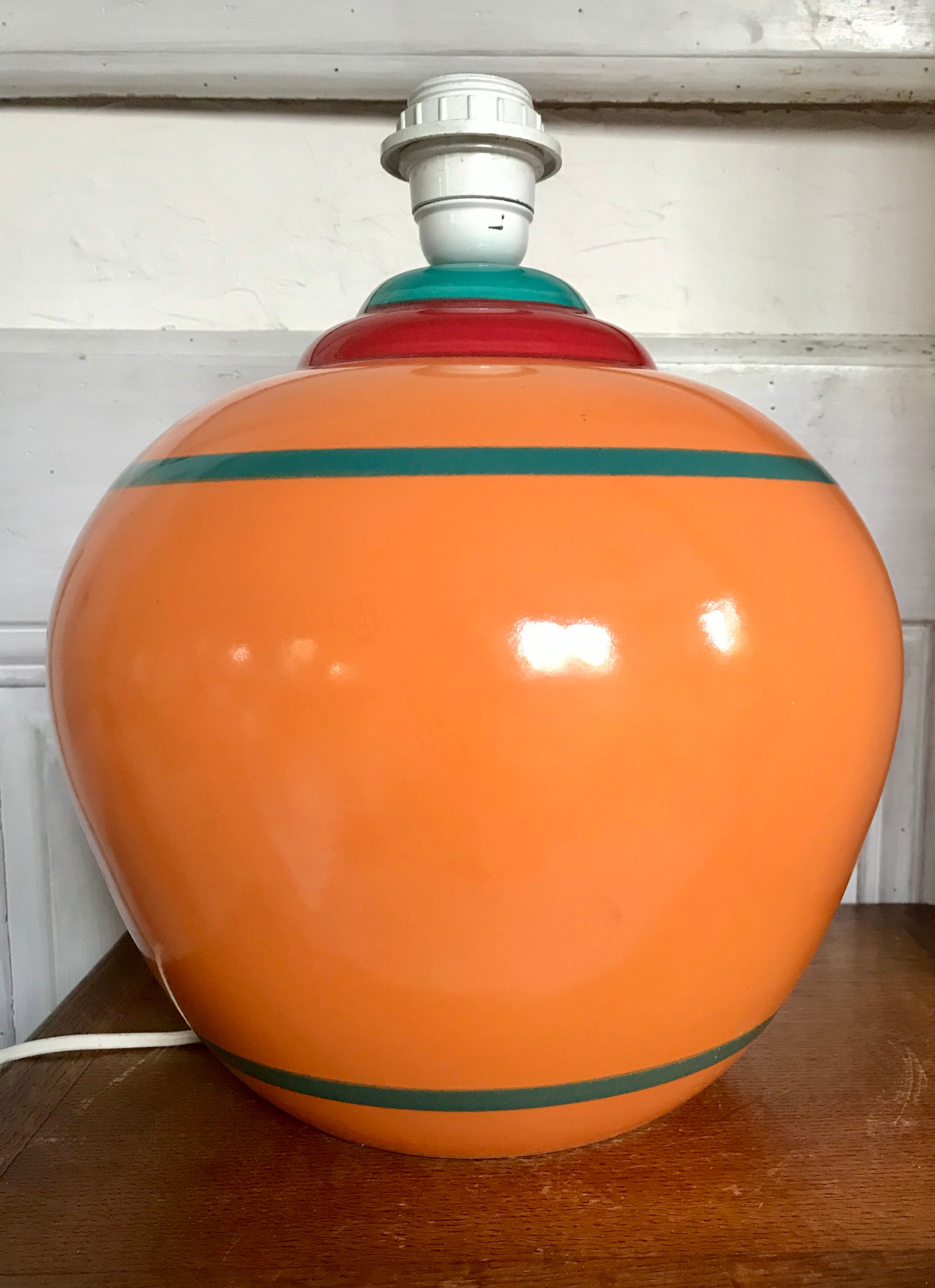 Vintage ceramic lamp