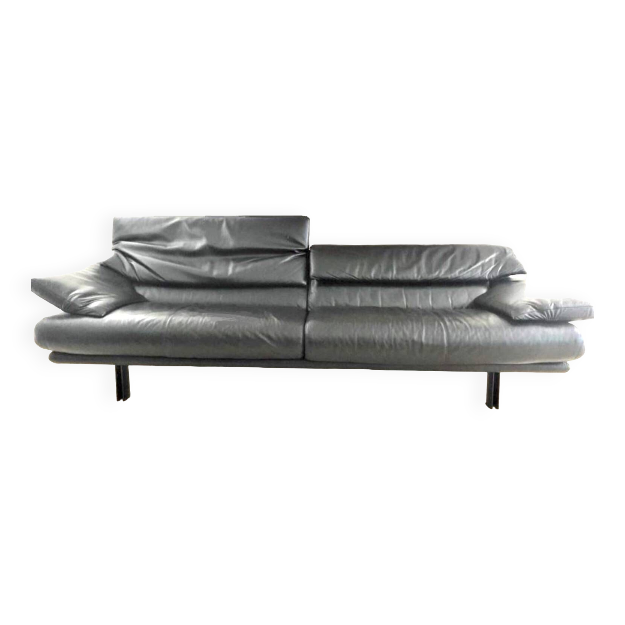 B&B leather sofa Alanda model