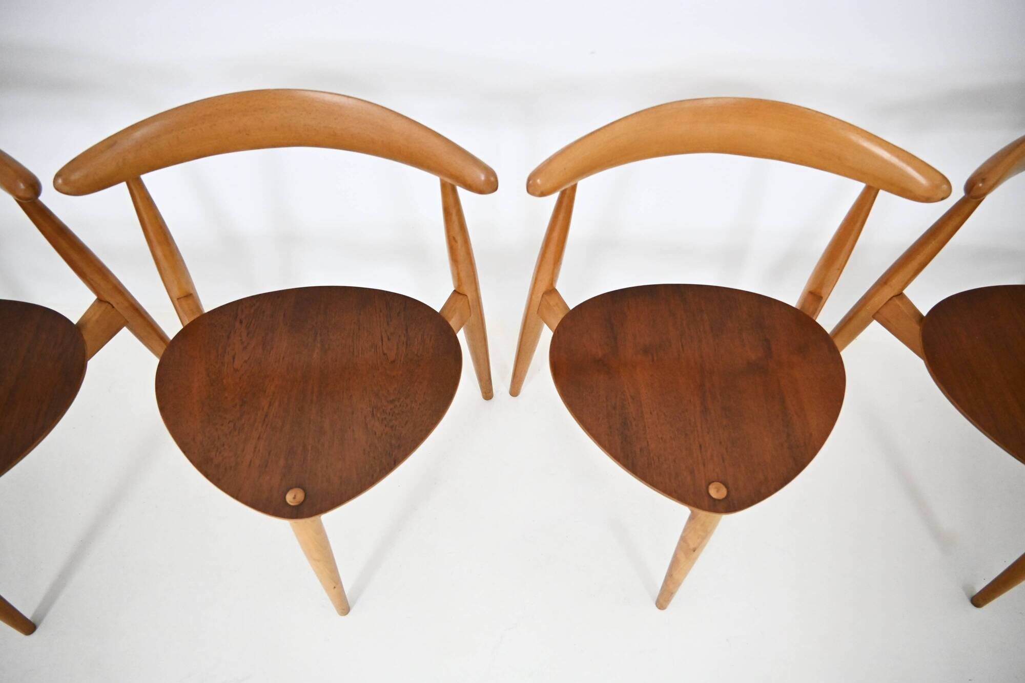 Dining set by Hans J. Wegner for Fritz Hansen, 1950s