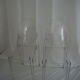Pair of stackable chairs Victoria Ghost by Philippe Starck, Kartell
