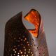 Sculptural ceramic table lamp