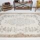 Beige & Brown Turkish Vintage Rug 166x272Cm SK 21860