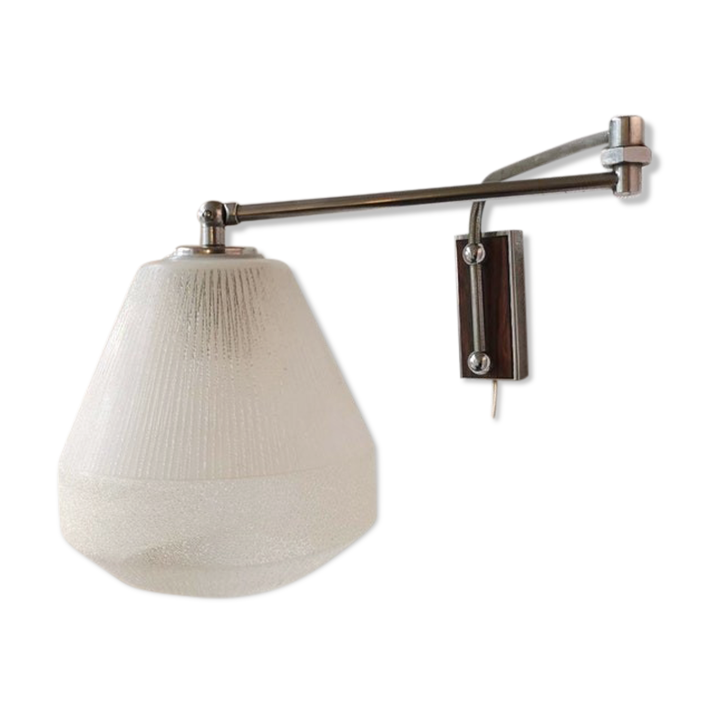 Vintage wall lamp/swivel arm, 1980