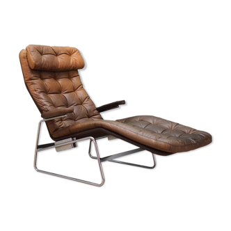 Retro armchair lounger 60 70 danish design