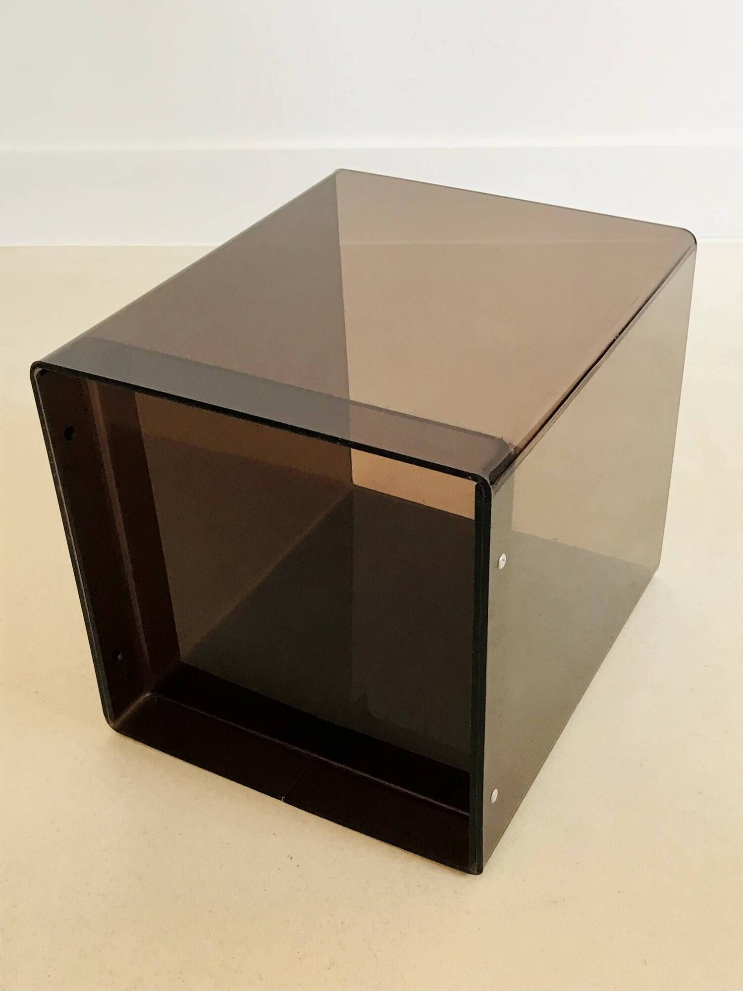 Altuglas wastepaper basket by Michel Dumas, France, 1970s
