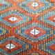 Old oriental rug made hands 280x195cm