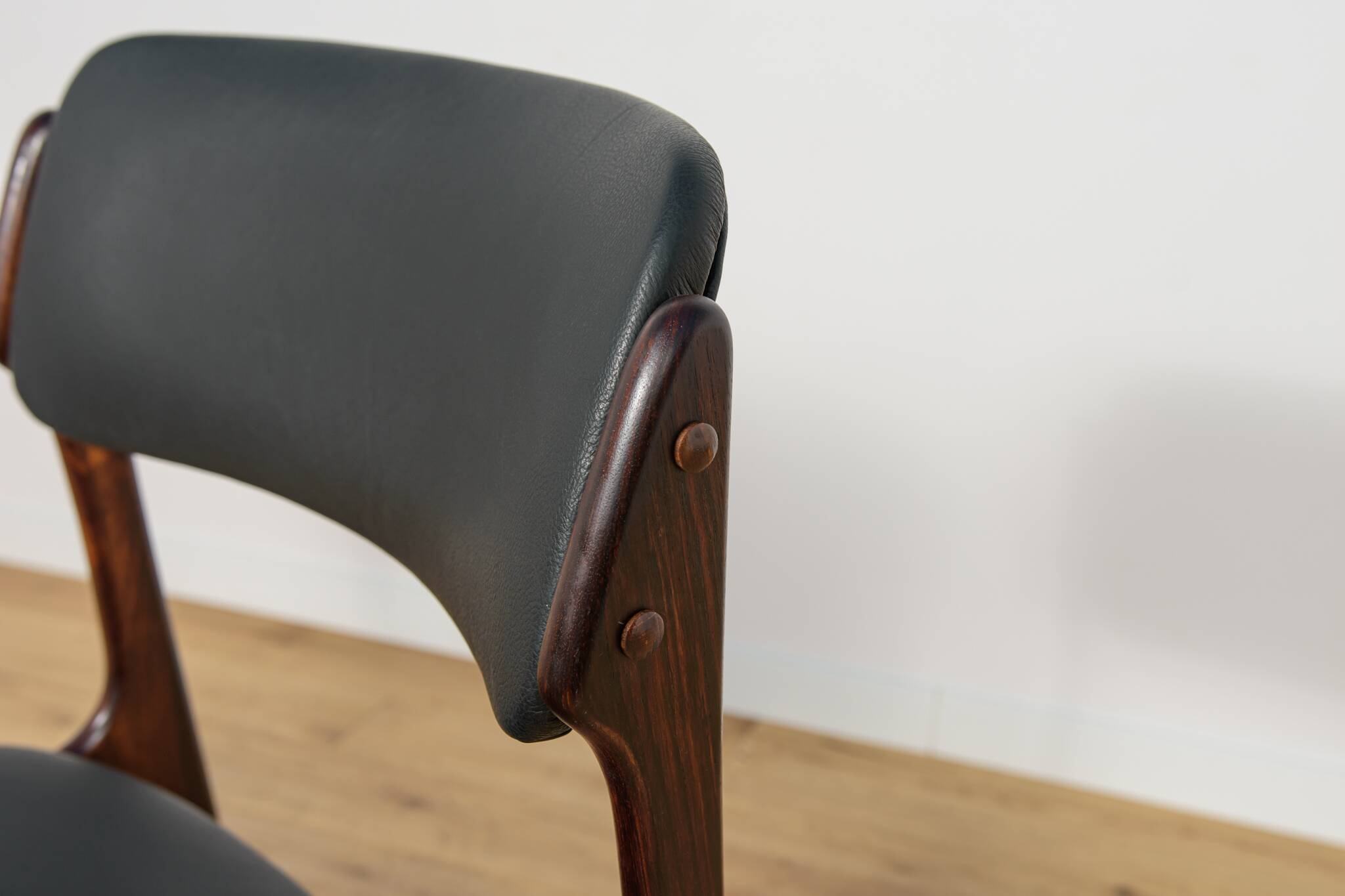 Model 49 Rosewood Dining Chairs by Erik Buch for Oddense Maskinsnedkeri / O.D. Møbler, 1960s.