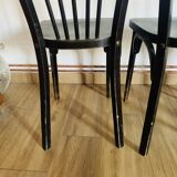 Set of 4 Baumann chairs model 153