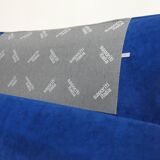 Chaises Saporiti Onda - daim bleu