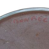 Vintage French pottery cheese dome