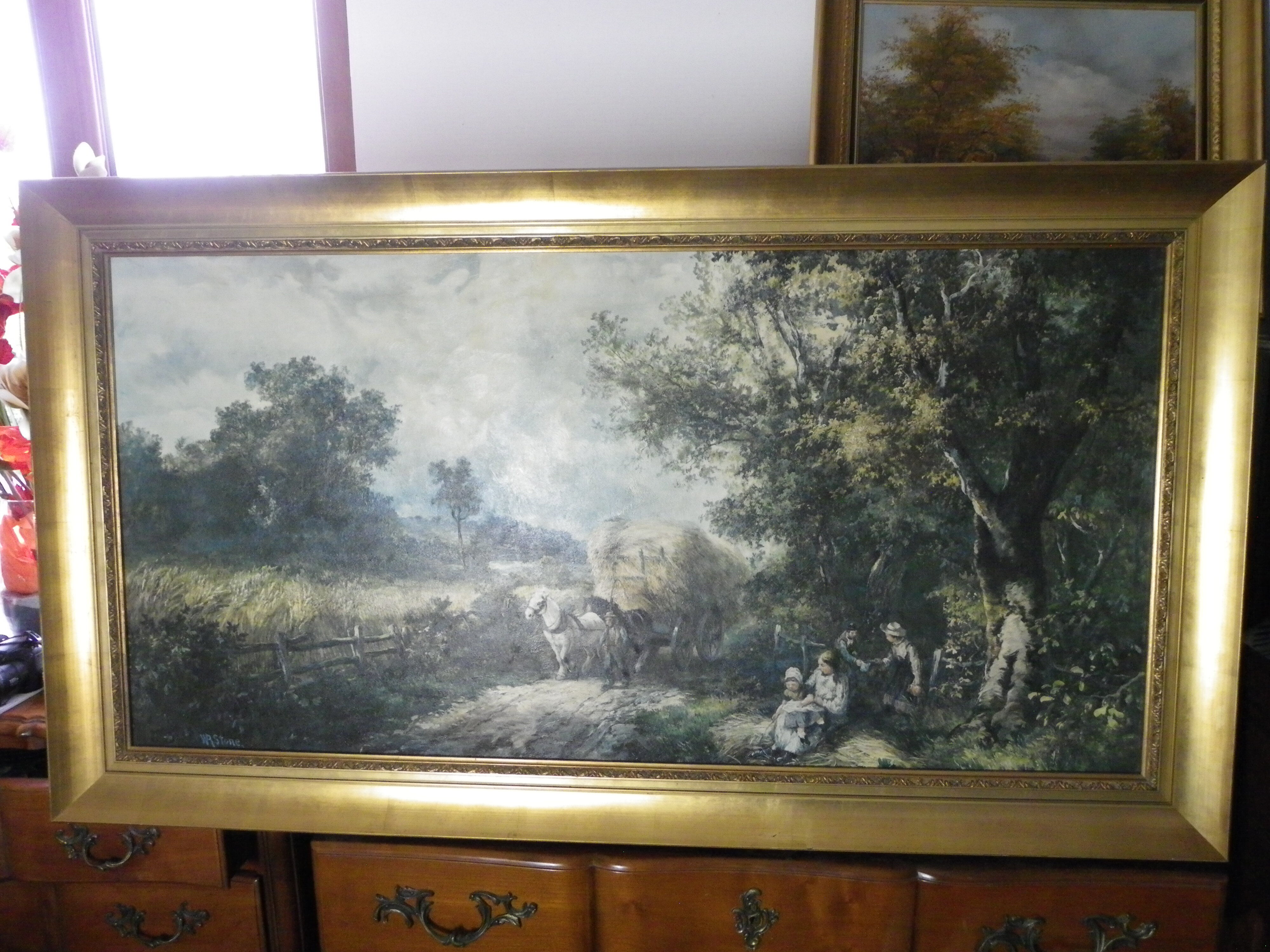 Painting on canvas reproduction