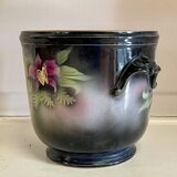 Cache pot en porcelaine anglaise du XIXème