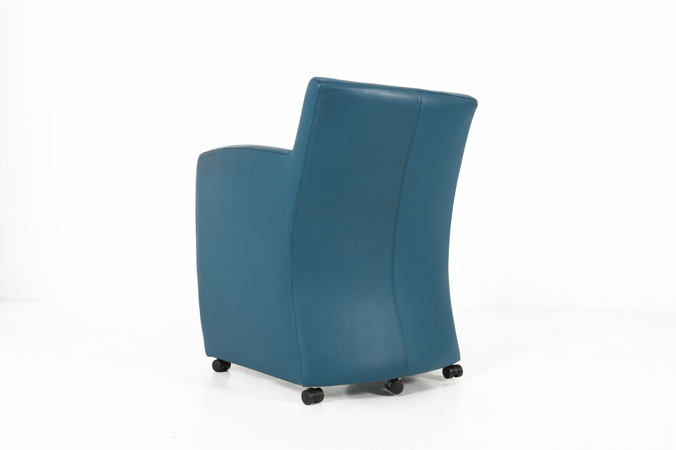 Fauteuil leolux en cuir 1990