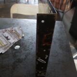 Plate enamelled novemail