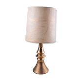 Lampe de table en céramique avec abat-jour d’origine, années 70