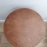 Guéridon rond en bois pied tripode