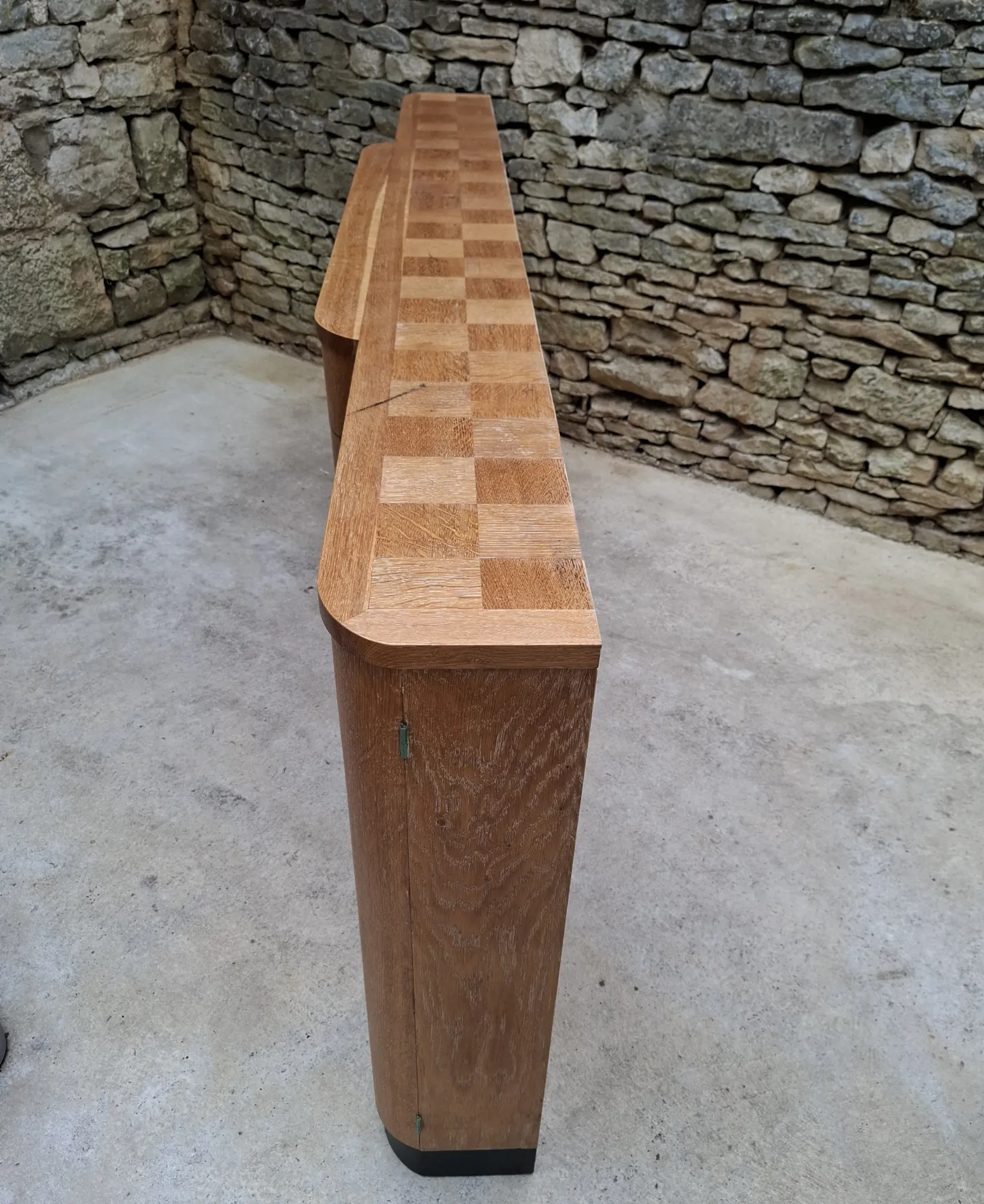 High enfilade, shallow 31.5 cm