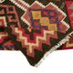 Turkish Handwoven Vintage Herki Kilim 80 cm x 350 cm