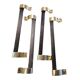 Set of Art Deco handles