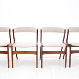 Dining chairs, T21 Fire model, Korup Stolefabrik, Denmark, 1960s