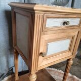 Walnut bedside table
