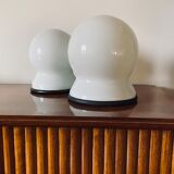 Set de 2 lampes de table « Scafandro », Sergio Asti, Italie Années 1970