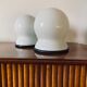 Sergio Asti, Set of 2 "Scafandro" Table Lamps, Candle, Italy 1970s