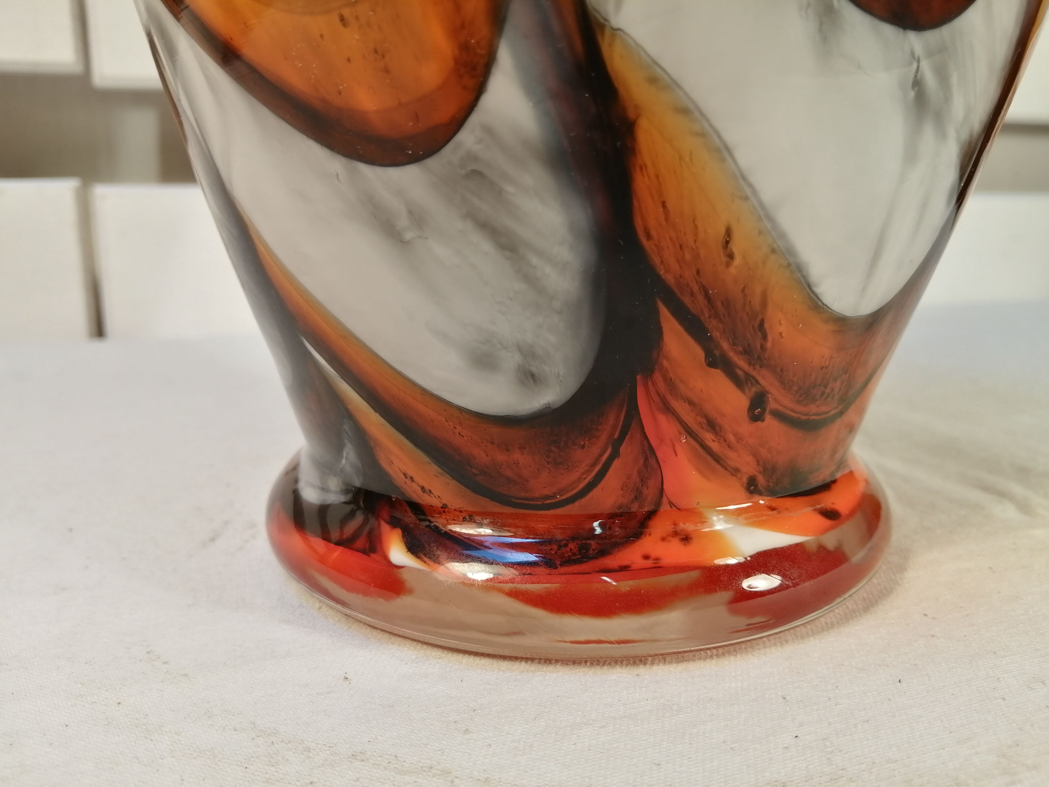 Opaline vase from Florence -Carlo Moretti - Italy - Vintage