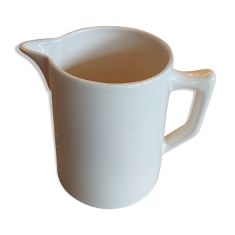 Digoin Sarreguemines antique pitcher in earthenware