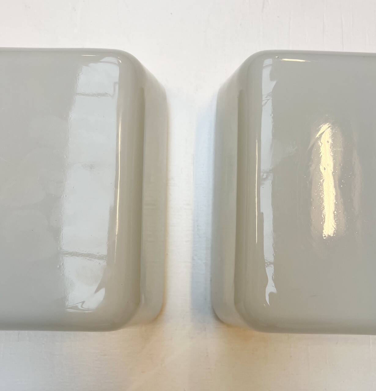 Set of glass wall lamps by WILA, 1940s