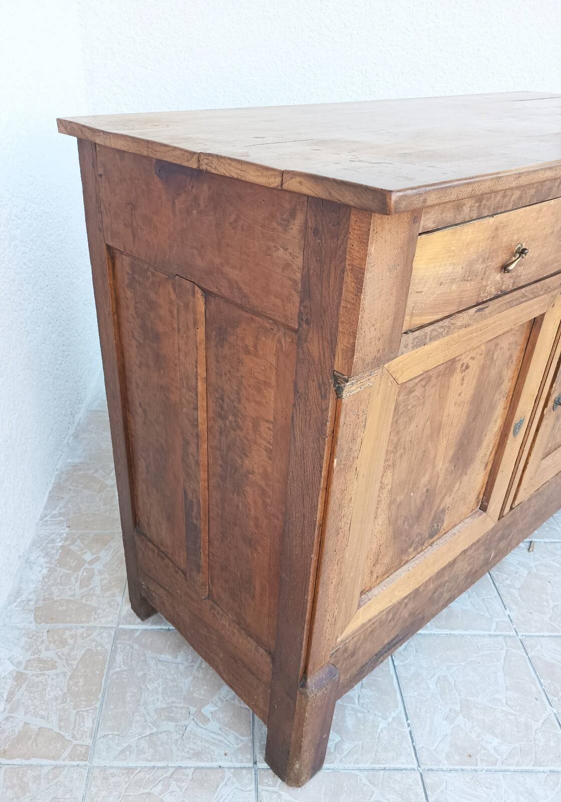 Empire-style buffet in cherry wood