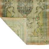 Anatolian handmade vintage rug 228 cm x 140 cm