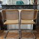 Pair of Cesca Italy caned chairs 1970