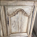 Nineteenth pickled oak sideboard