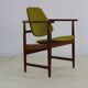 Two Danish design lounge arm chairs by Arne Hovmand Olsen