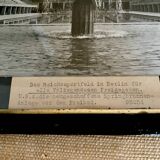 Photo Architecture 1936 framed under glass