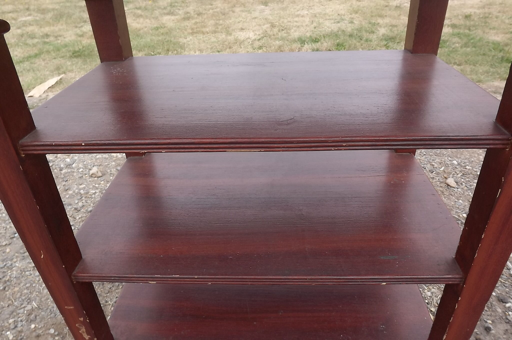 Year 40 wood shelves shelf