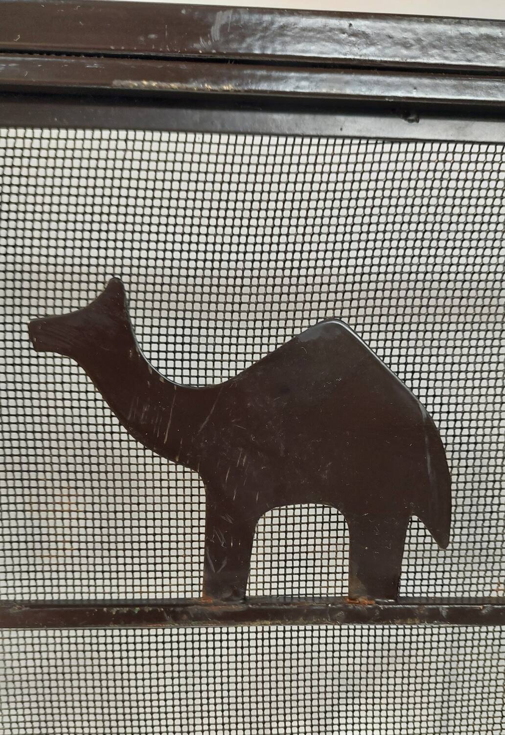 Vintage Fire Screen