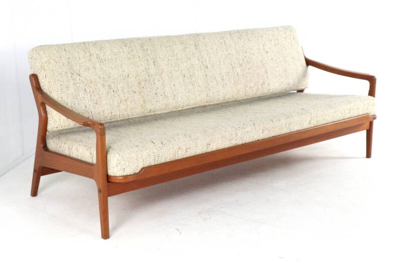 Arne Wahl Iversen pour lit de jour / canapé-lit Komfort - design danois en teck