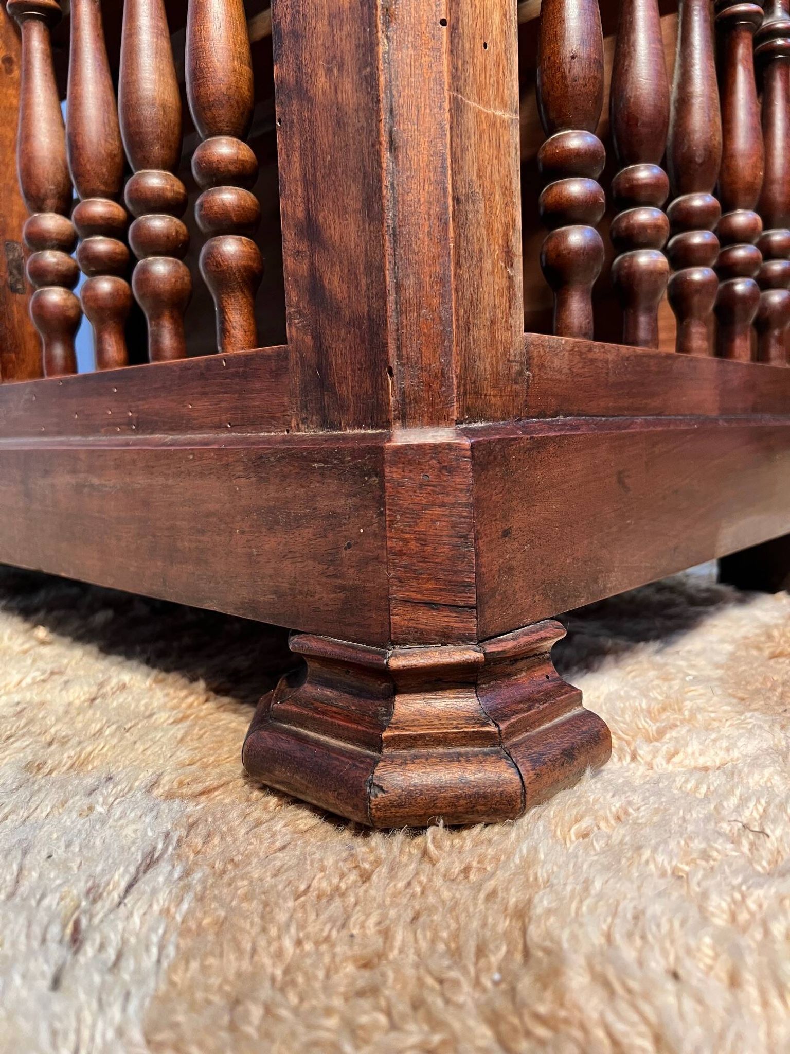 Panetière XIXem Louis Philippe en noyer, buffet, rangement