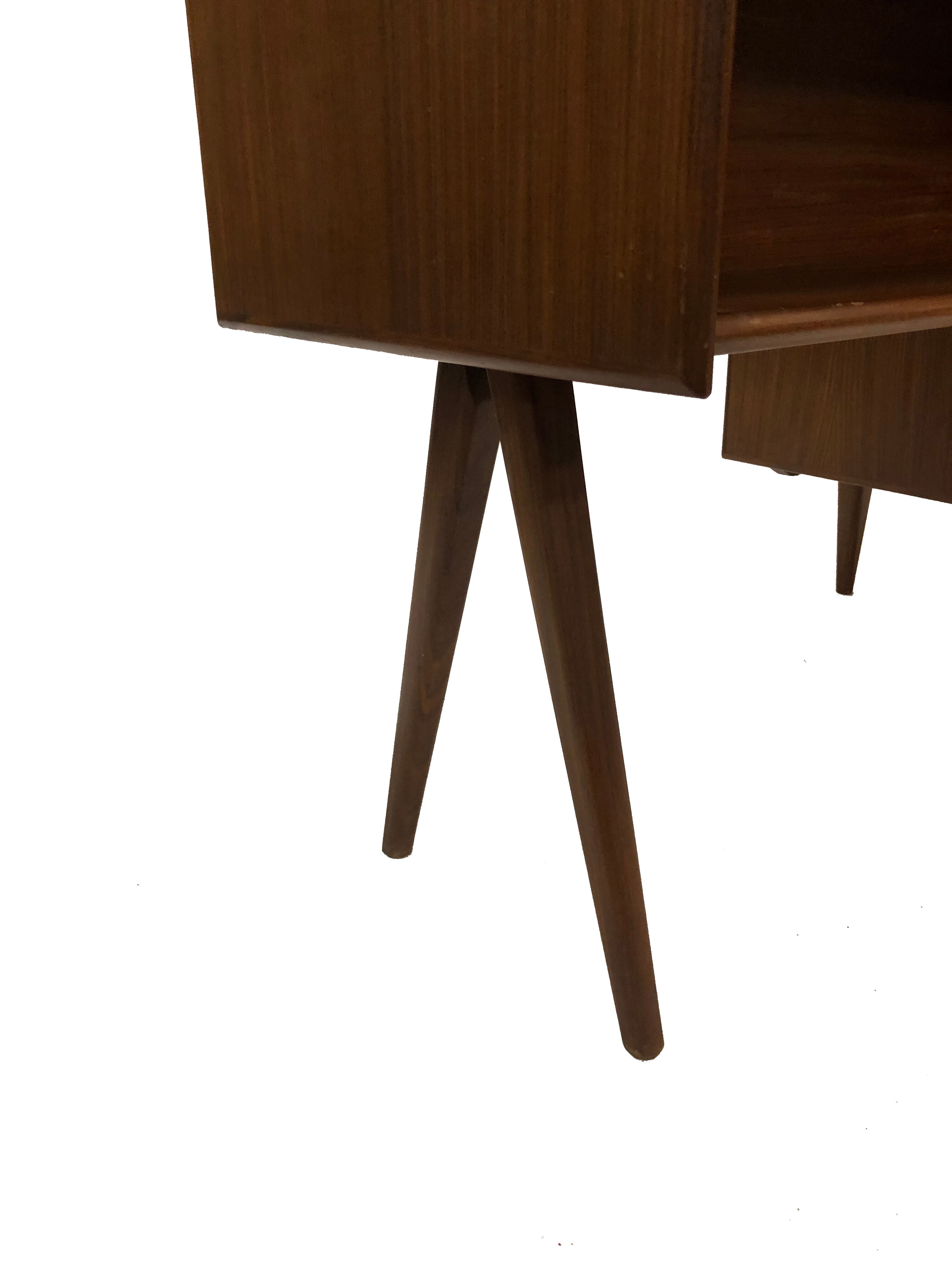 Vintage design desk Mid Century Danish Tijsseling