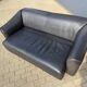 De Sede Ds47 3 places en cuir de buffle NECK 5 mm cuir noir