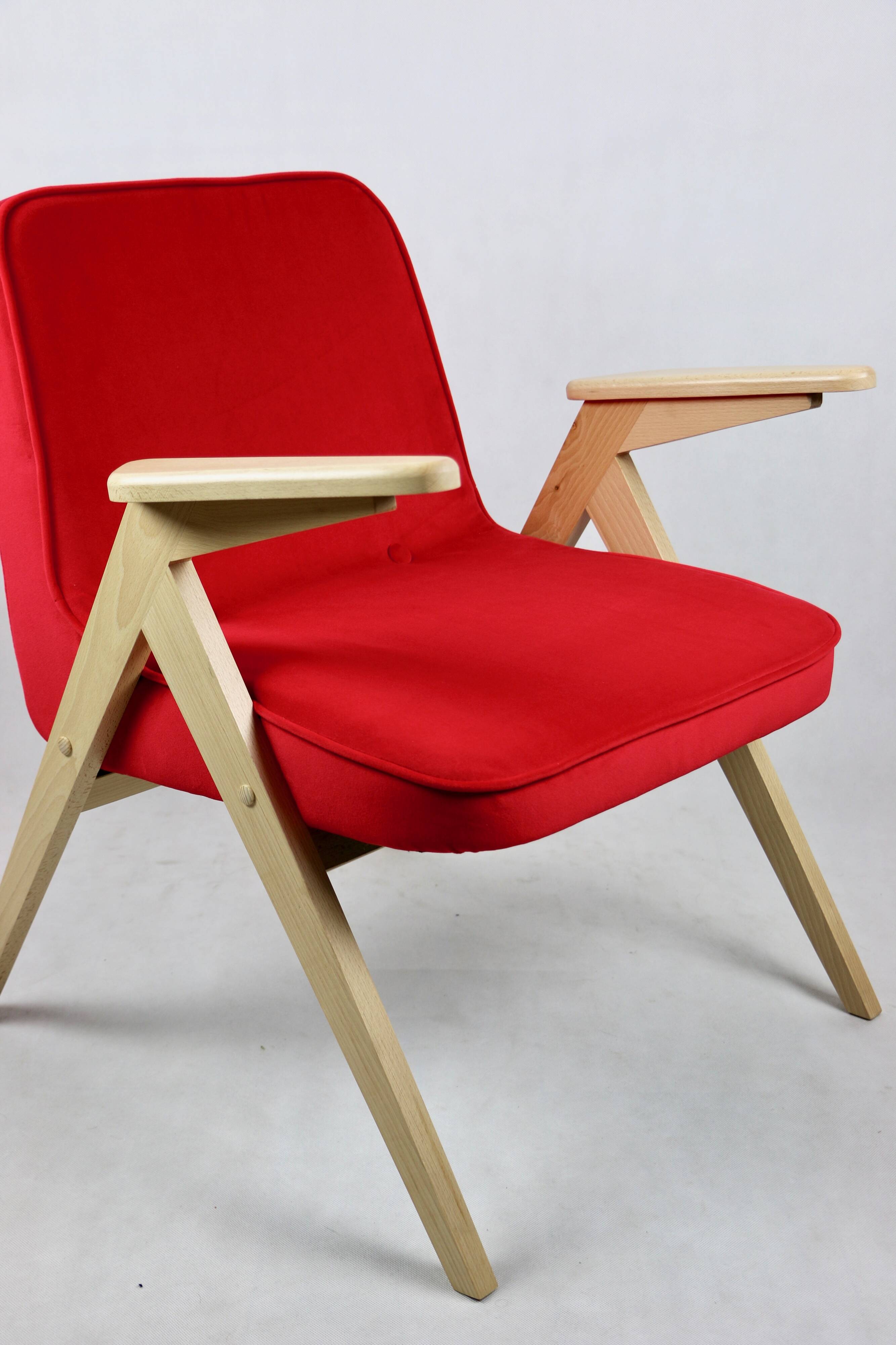 Fauteuil Red Bunny par Józef Chierowski