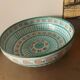 Dish, ceramic salad bowl robert picault, vallauris