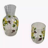 Service à boisson peinture fait main