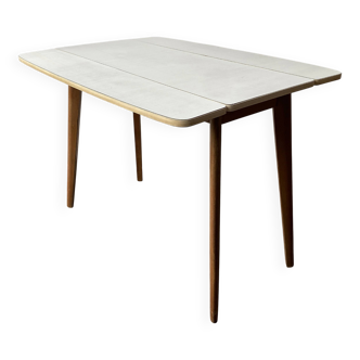 1960s Mid-Century extending drop leaf kitchen table