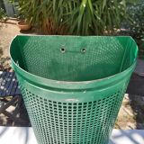 Public metal garden bin