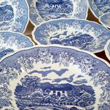 Assiette creuse Swiss Landscape vintage