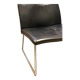 Chaise scandinave vintage en cuir